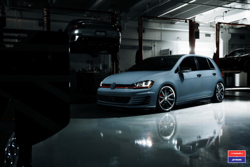 VW GTi x Vossen x Work VWS-1 Wheels