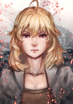 anonamosgraphics:    ヤン・シャオロン , Yang Xiao Long speedpaint, 2 hours