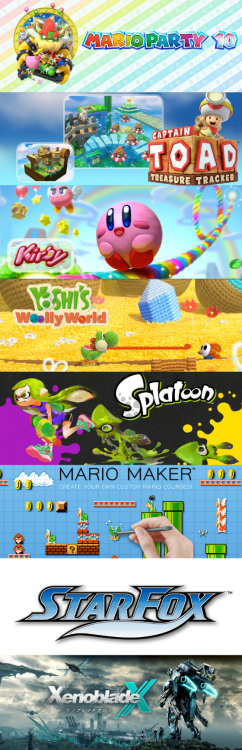 aquaticaristocrat:  eighthtriangle:  Upcoming Wii U exclusive games - 2015  Shin…fire emblem….meh guud I need it