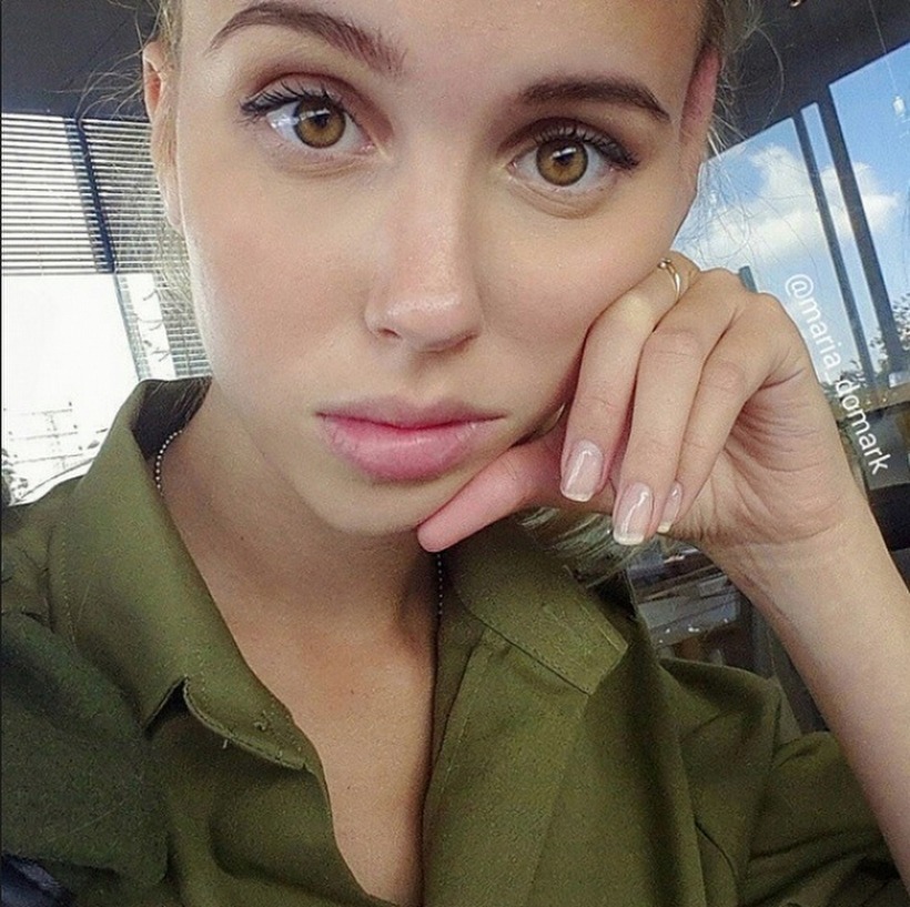 Military Girl Selfie Military Girl Selfie