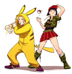 zerotation:a denki and his trainer
