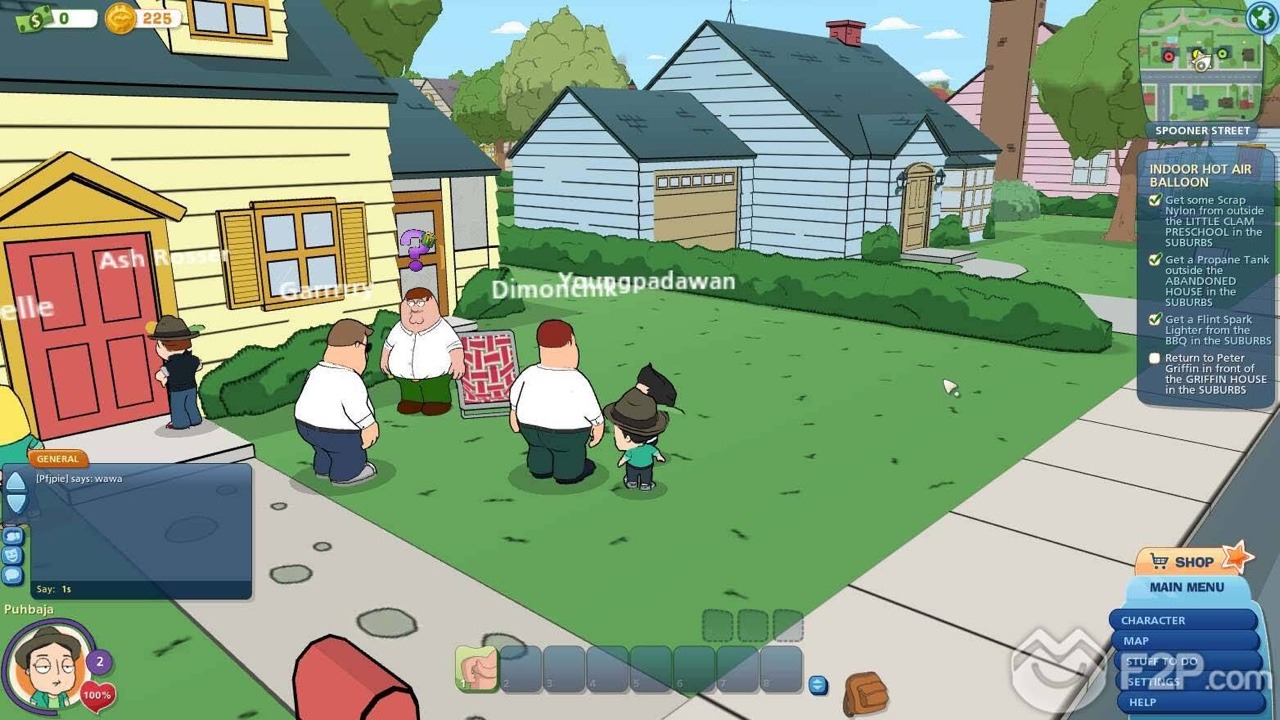 cat — remember the family guy mmo the massively