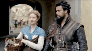 The Musketeers + Happy Endings - Porthos And Elodie