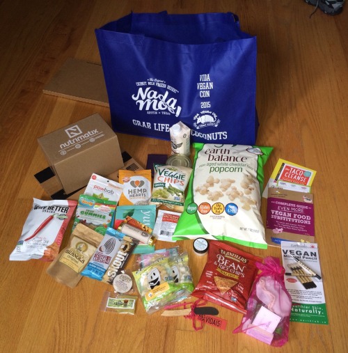 thank you #vidavegancon for the vegan insights and sponsors for all the goodies! #plantbased