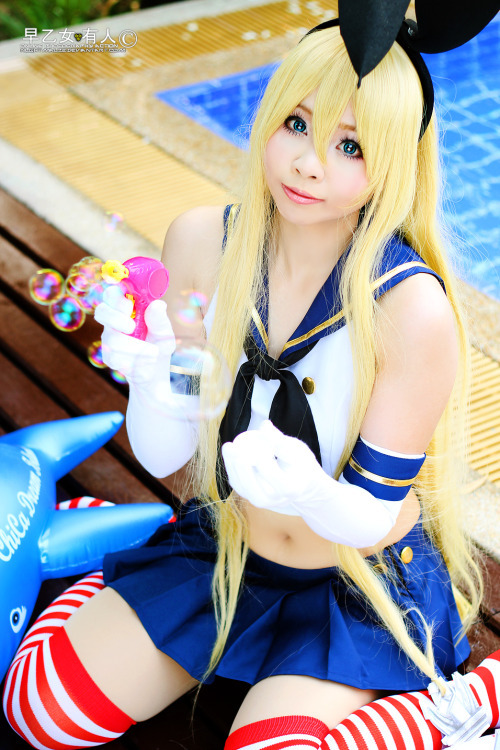 sexycosplaygirlswtf:  Shimakaze - Kantai Collection source Get hottest cosplays and