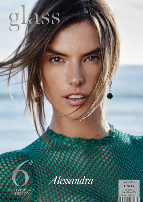 Glass Magazine - Unity - Spring 20166th Anniversary Edition (US Cover) Featuring Alessandra Ambrosio