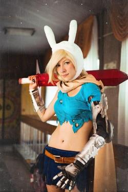 kamikame-cosplay:Fionna in chaos costume