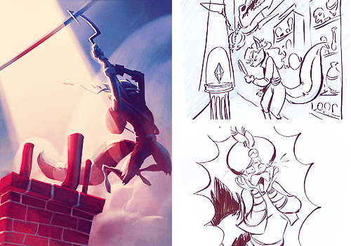misstalwyn:  the best of concept art + sly cooper: thieves in time