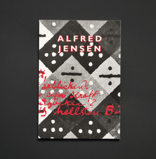 ALFRED JENSEN, Bilder und Arbeiten auf Papier, 1992. Published by Galerie Daniel Blau, 1992.Printed 