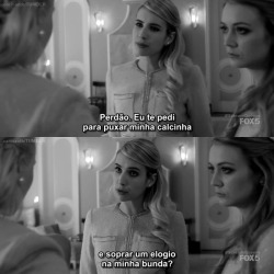 as-pessoas-sempre-se-vao:  Scream Queens