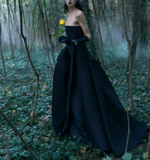 kathymyst:  Magma Laguingne by Jumbo Tsui Harper’s Bazaar China