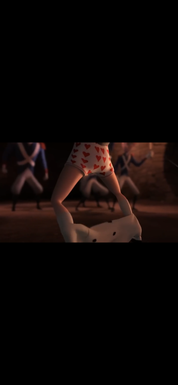 Maximilien de Robespierre wearing ♥️ boxers after getting schooled by Mr. Peabody in the art of fencing.   At least his henchmen got a good laugh out of it😄  From the movie: Mr. Peabody & Sherman (2014).