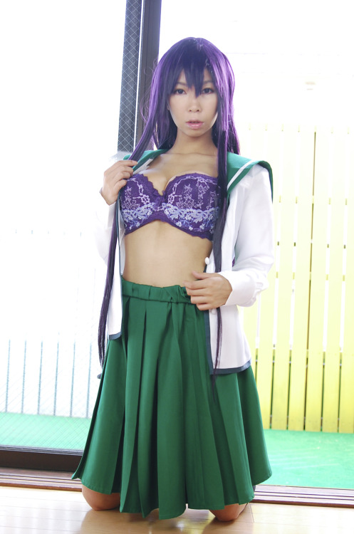 Porn Pics Highschool of the Dead - Saeko Busujima (Ashiya