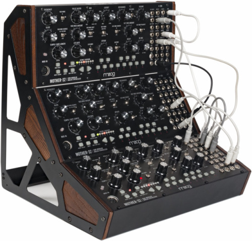 eyepool:  Moog Mother-32 Semi-Modular Analog Synthesizer  Brand new: 軷 street price for a Moog analog synth with a sequencer and patch bay. Drool…  CreateDigitalMusic has more info and some videos of it in action.