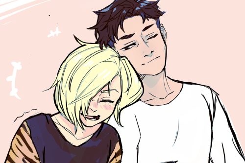 stardreamerart:Yurio and Otabek are killing me.