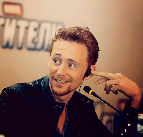 itshiddlestonagain:  A little smirk.