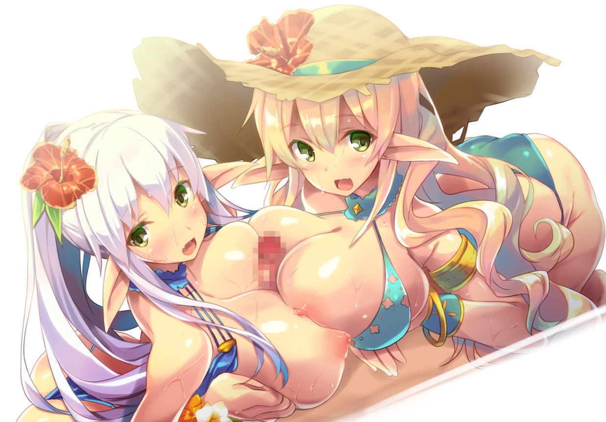 boobymaster64:  2nd “Double Paizuri” fetish series.