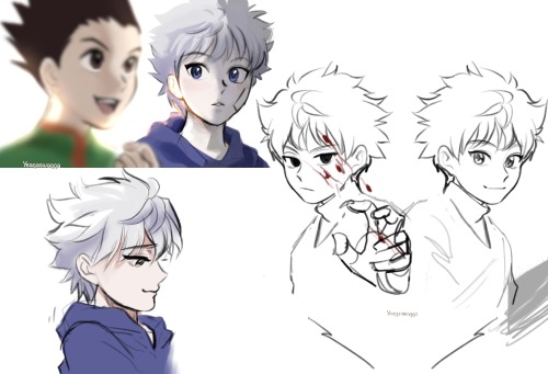 Some old HxH sketches for a new 2021