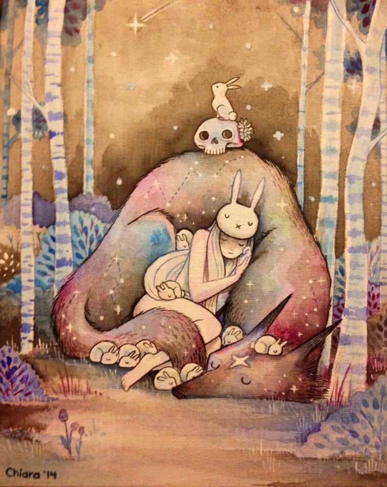 daddyslittleflame:  submissiveinclination:  Artist: Chiara Bautista   🐇