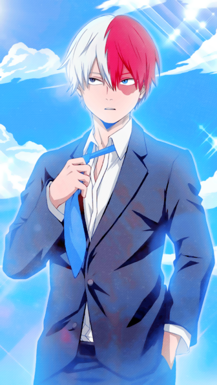 amajikie: BNHA Smash Tap ☆ Todoroki Shouto