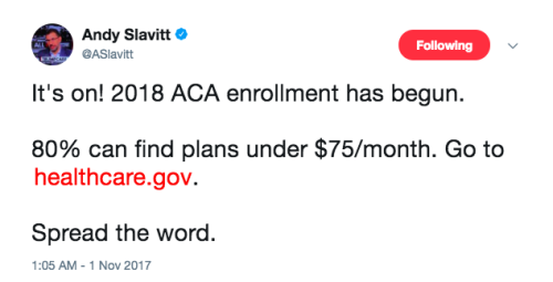 gallusrostromegalus:ppaction:Here’s what Donald Trump doesn’t want you to know: ACA open enrollment 
