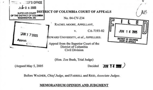 uniquebrand-o-ice: reverseracism: concepthuman: micdotcom: Rachel Dolezal sued Howard University for