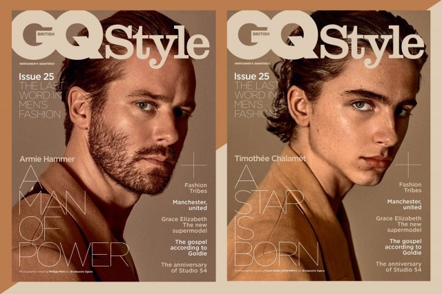 forcri:  The stars of gay drama CALL ME BY YOUR NAME cover GQ “I was terrified