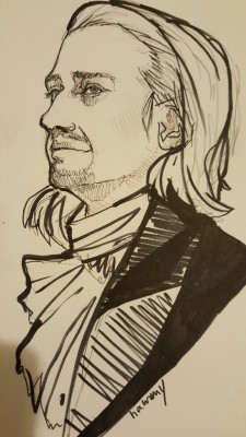 doctorstrangesenpai:  drew hamilton for inktober