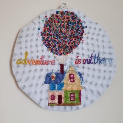 adventure is out there  #embroidery #up #upembroidery #pixar #pixarsup #uphouse #uphouseembroidery #