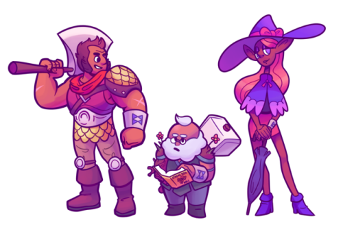 transcaduceus: swoletergeist: finally drew thos tres horny, horny bois! designs like super taken fro