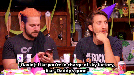 roosterhunter:basically ryan thought gavin called him daddy in a kinky way 