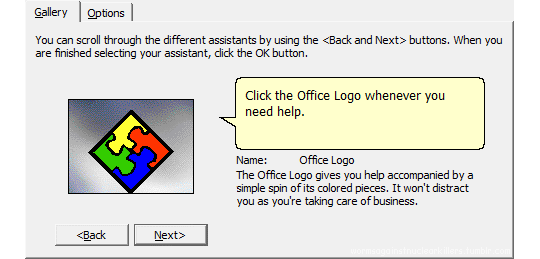 wormsagainstnuclearkillers:Microsoft Office 1997 Assistants!