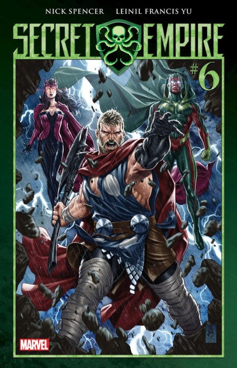 Secret Empire #6 cover by Mark BrooksThe best thing about this event are the covers…