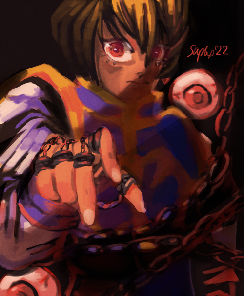 The virtue of justice ⚖️Happy Birthday Kurapika this is totally not last minute and I forgot when hi