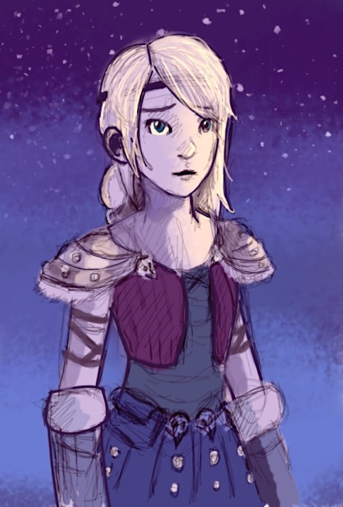 i haven’t drawn astrid in so long. man i’m excited for httyd 3! 