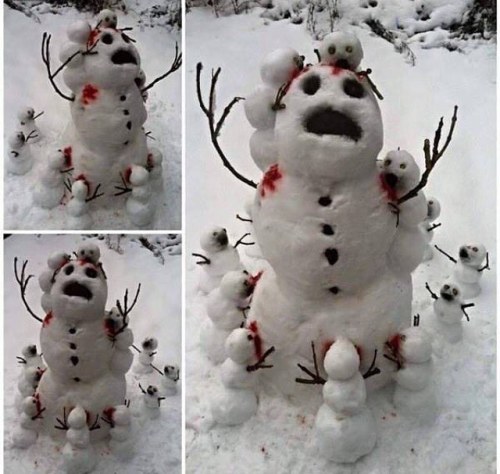 Winter zombie 😱 by bilyalova_sveta adult photos