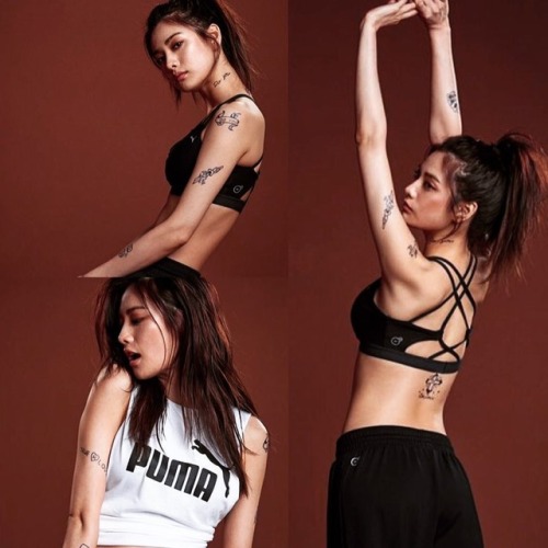 NANA x PUMA DO YOUthem fake tattoos tho…