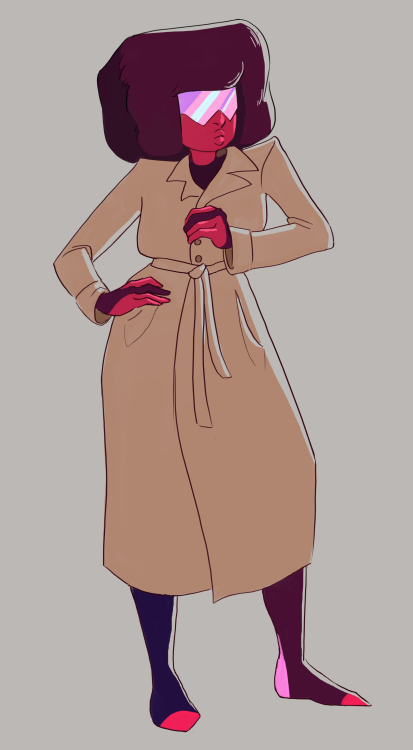 zenstencils:i can;t believe garnet was just two small lesbians inside a trench coat this whole time