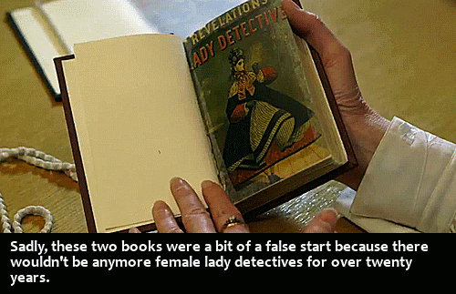 dduane:biscuitsarenice:Lucy Worsley on Female DetectivesI’m such a fan of Lucy’s.