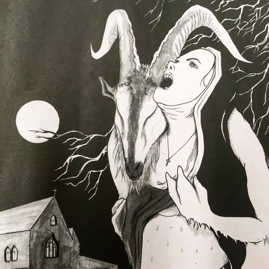 ▪️▪️▪️Mood G.O.A.T.▪️▪️▪️#goats #screaming #screamingqueens #venerdi13 #fridaymood #moon #devil #satanic @satanicmojo 🌙🌙🌙