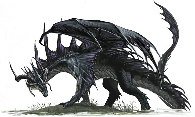 thuringwethil-theashwing:  Ancalagon The Black 
