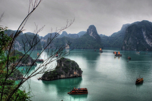 thewonderfuloutsideworld: Ha Long Bay, Vietnam