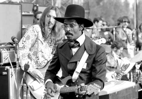 Ike & Tina Turner performing at the Newport Pop Festival in Northridge, California on June 20, 1