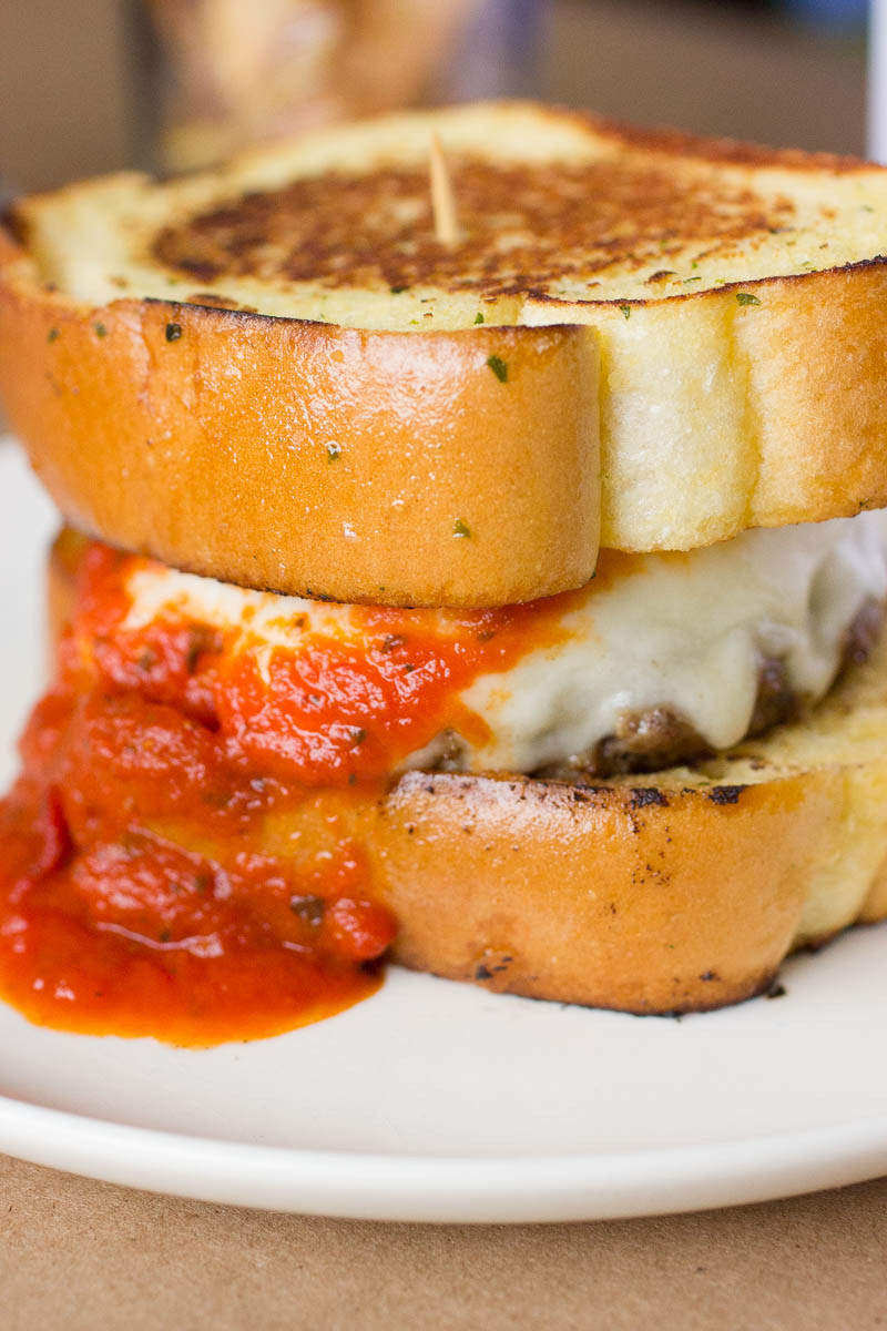 do-not-touch-my-food:  Italian Meatball Burger 