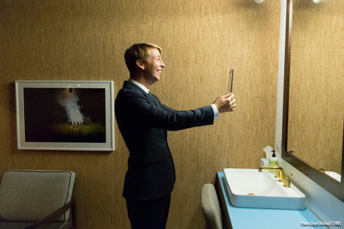 latenightseth: Say cheese, Jack McBrayer!