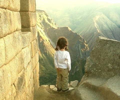 By Mackeson On Flickr.Making Sense Of The Abyss, View From Machu Picchu, Peru.