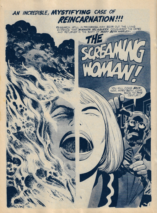 Sex Splash page from Spirit World, No. 1 (Hampshire pictures