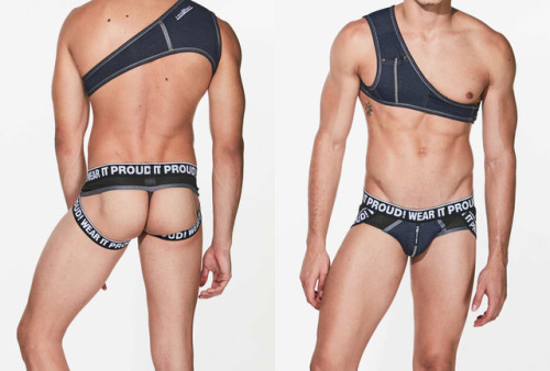 cinemagaygifs:Fernando Skinner for STUD wear it proud! new collection. (X)