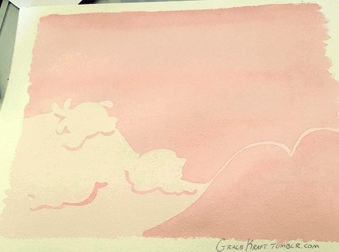gracekraft:  The Day is SavedWatercolor, Gouache, Brush Pen8″ x 10″ My piece