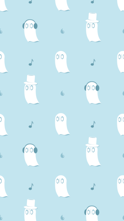  requested blue napstablook lockscreens  *:･ﾟ✧ like this if you savedart by: idk if you know pls tel